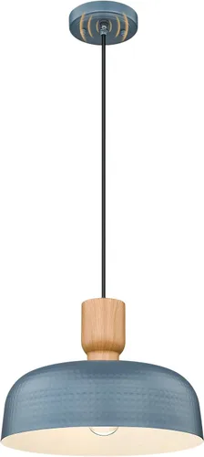 Miniatura 13 de Darkaway Accesorios de Lámparas Colgantes de Techo con Pantalla de Metal Martillado, Lámpara Colgante Moderna para Iluminación de Isla de Cocina