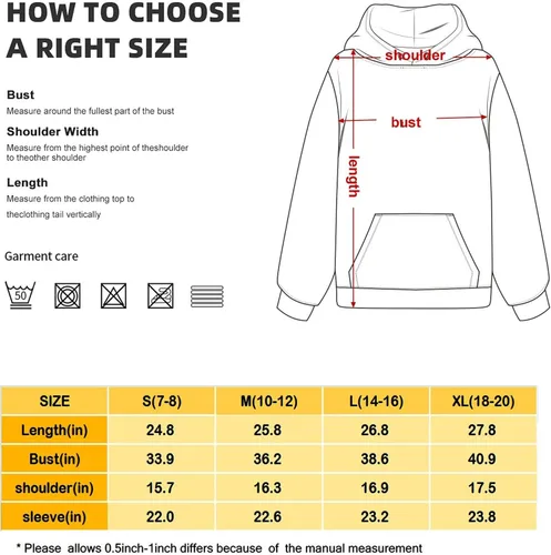 Miniatura 7 de Sudaderas con capucha y estampado 3D para niños y niñas