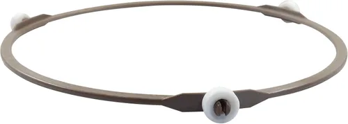 Miniatura 5 de 1 anillo giratorio para microondas, piezas de repuesto de rodillo de bandeja, soporte de bandeja de placa de vidrio, anillo giratorio para horno
