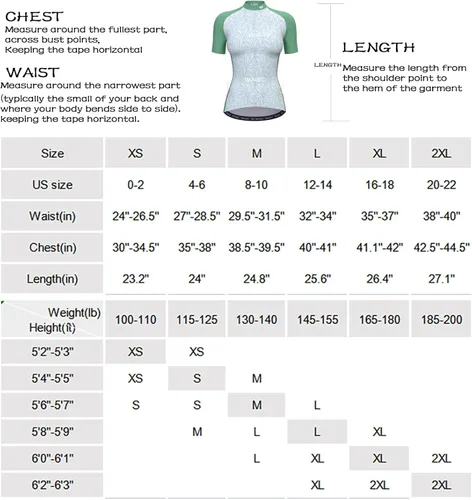 Miniatura 5 de Wulibike Camiseta de ciclismo para mujer, manga corta, camisetas de bicicleta para mujer, camiseta de ciclismo con tres bolsillos