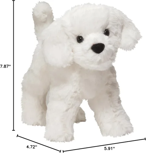 Miniatura 2 de Douglas Animal de Peluche de Perro Bichón Dandelion Puff