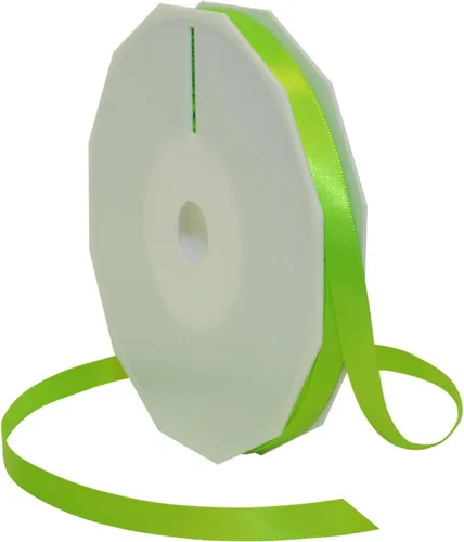 Miniatura 41 de Morex Ribbon Cinta de satén de doble cara de 1/4 pulgadas x 100 yardas, cinta blanca antigua para envolver regalos, tarjetas de regalo