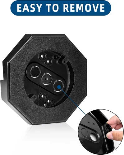 Miniatura 3 de Bloque de montaje para luz de revestimiento de vinilo con caja eléctrica incorporada, 8141 Bloque de montaje eléctrico de vinilo para luz exterior