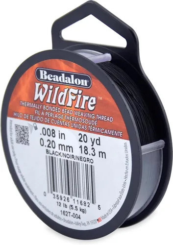 Miniatura 35 de Beadalon Wildfire Ultra - Beading Thread, Beading Supplies for Crafters, Jewelry Makers, Beaders. Braided Fishing Line