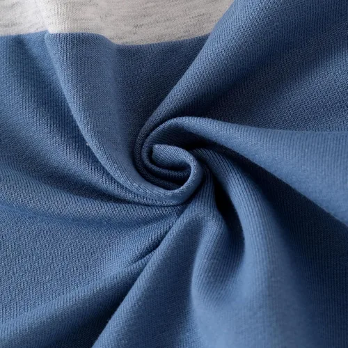 Miniatura 82 de Ropa de otoño e invierno para bebé, trajes de niño pequeño, sudadera de manga larga, sudadera de retazos y pantalones, 2 piezas, 12 meses a 5 años