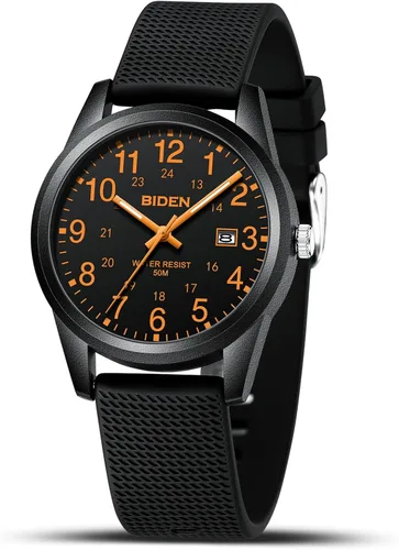 Miniatura 18 de LN LENQIN Relojes para hombre analógicos de cuarzo deportivos unisex, impermeables a 30M, reloj de enfermera para hombres y mujeres, profesionales