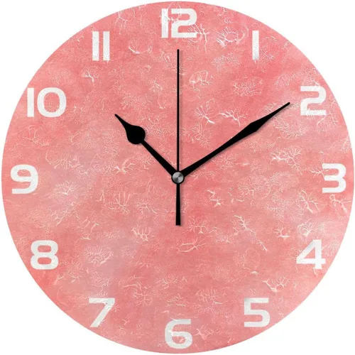 Miniatura 8 de ALAZA - Reloj de pared redondo con mapa étnico de África, silencioso, sin tictac, pintura al óleo para el hogar, oficina, escuela, arte decorativo