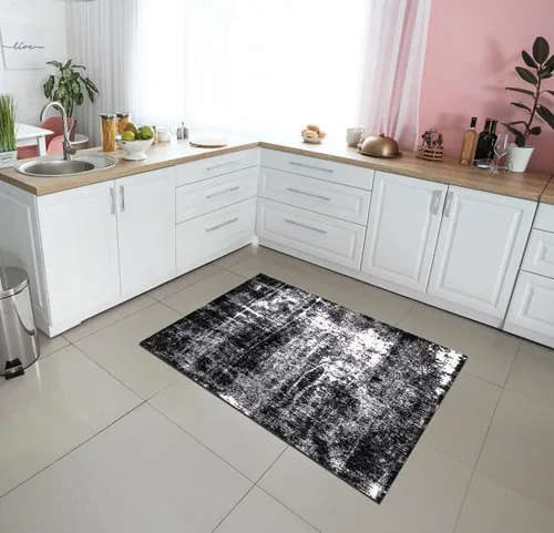 Miniatura 73 de Keen Home Design Alfombras de Pasillo - 2x8 que no desprenden pelusa, alfombra abstracta para cocina, sala de estar, dormitorio, comedor, entrada