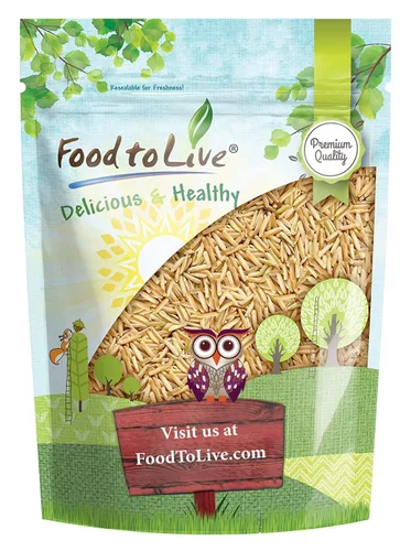 Arroz basmati marrón, 3 libras – Grano entero, variedad de arroz de grano largo, fragante, kosher, vegano, a granel. Menos contenido de almidón.