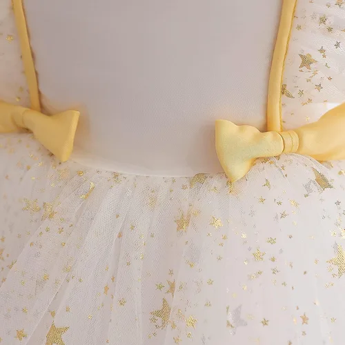 Miniatura 4 de NNJXD Baby Girl Princess Dress Bowknot Sequins Dresses