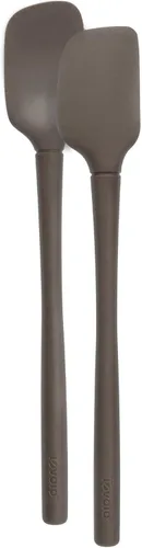 Miniatura 13 de Tovolo Espátula de silicona para tarros de mango largo, herramienta de raspado de goma para batidoras de tarros de mermelada de mantequilla de maní