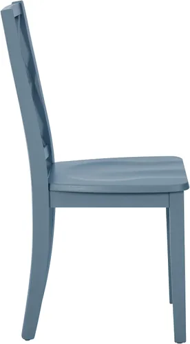 Miniatura 7 de Powell Silla auxiliar de comedor Conolly Blue Graphite
