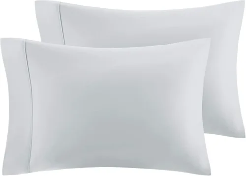 Miniatura 19 de Comfort Spaces Juego de sábanas de 100% rayón (de bambú), transpirable, con bolsillo profundo de 15 pulgadas, para todas las estaciones, juego