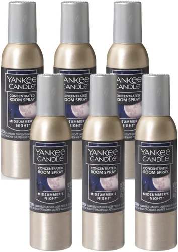 Miniatura 25 de Yankee Candle Ambientador Concentrado en Aerosol para Habitaciones, Eliminador de Olores para el Hogar, Baño, Manzana y Calabaza, 1.5 Oz