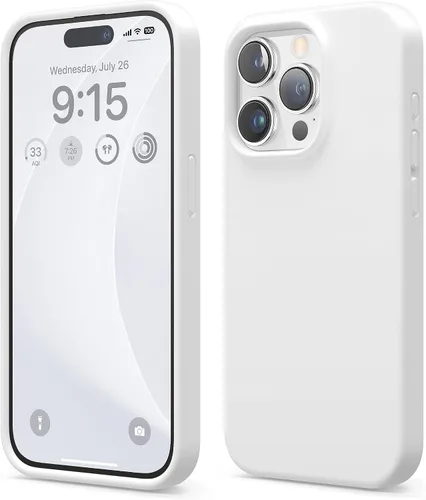 Miniatura 37 de elago Compatible con Funda para iPhone 15 Pro, Funda de Silicona Líquida, Cubierta Protectora de Cuerpo Completo, Resistente a Golpes, Funda Delgada