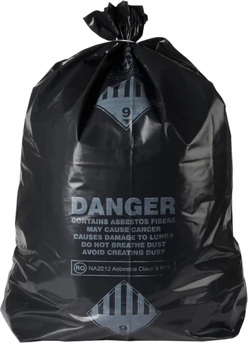 Miniatura 7 de Ultrasac Bolsa de asbesto de 33 galones de 4 mil, 30 x 40 pulgadas, 50 unidades, color negro (UL-ASB-4 MIL-50)
