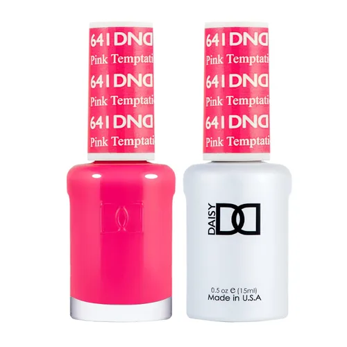 Miniatura 35 de DND - Juego de esmaltes de gel, colección rosa, esmalte de gel UV/LED y esmalte de uñas secado al aire, dúo de esmalte a juego sin astillas, 0.5