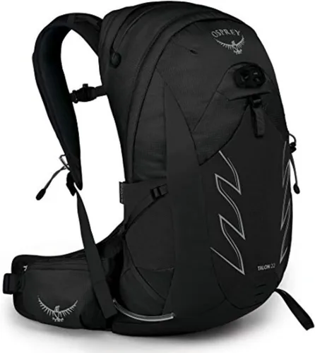 Miniatura 16 de Osprey Talon 22L Mochila de senderismo para hombre con cinturón de cadera, color azul cerámica, S/M