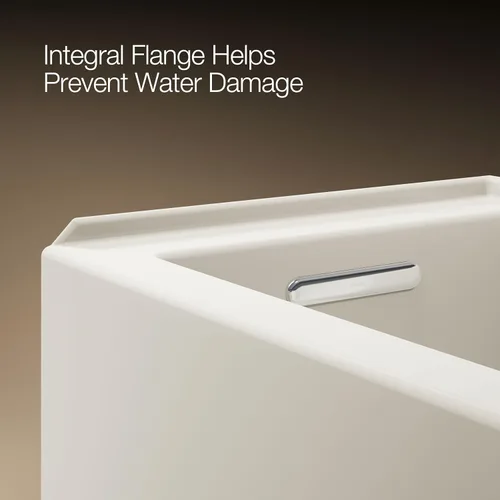Miniatura 9 de Kohler 1956-LA-96 Underscore® 60" x 30" baño de alcoba, drenaje izquierdo, galleta