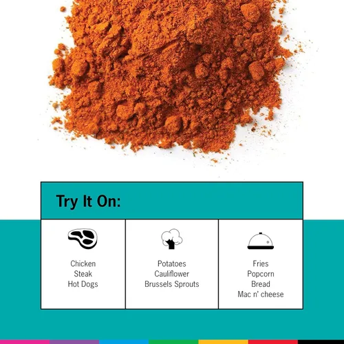 Miniatura 3 de Spiceology Condimento cajún negro y azul - Mezcla gourmet de queso azul real y especias ennegrecedoras - Perfecto para pollo, filete, hamburguesas