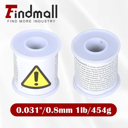 Miniatura 5 de findmall Alambre de soldadura de base de colofonia de plomo de estaño 60/40 para soldadura eléctrica 0.031"/0.8mm 1lb/454g