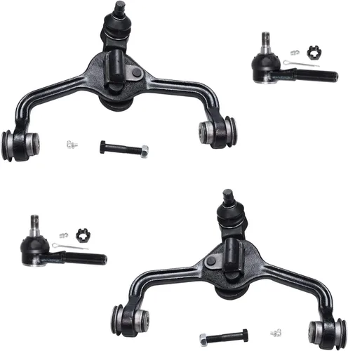 Miniatura 133 de Detroit Axle - Brazos de control superiores traseros para Chrysler 300 Dodge Challenger Charger Magnum, reemplazo del conjunto de brazos de control
