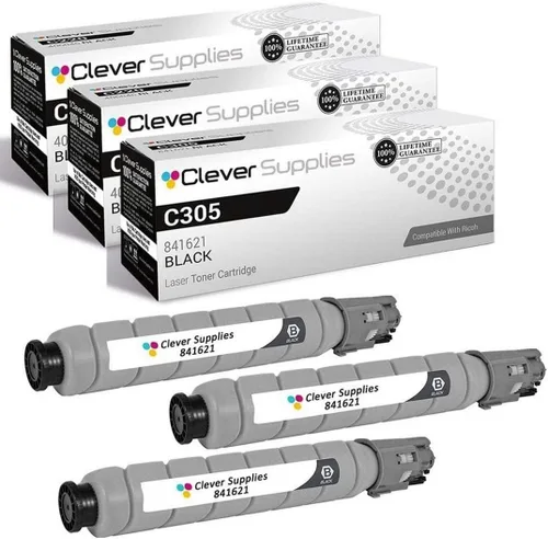 Miniatura 77 de CS - Cartucho de tóner compatible para Ricoh C220 406046 Color negro láser Aficio SP C220 Aficio SP C220A Aficio SP C220DN Aficio SP C220N Aficio SP