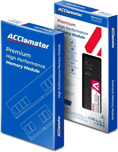 Miniatura 7 de DDR5 RAM 32GB Kit (2x16GB) 4800MHz (PC5-38400) CL40 1.1V On die ECC UDIMM 288-Pin Módulo de memoria de escritorio Acclamator