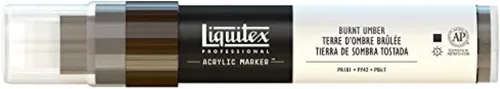 Miniatura 20 de Rotuladores de pintura Liquitex Professional, de punta ancha, Verde fosforescente, 8mm Verde fluorescente