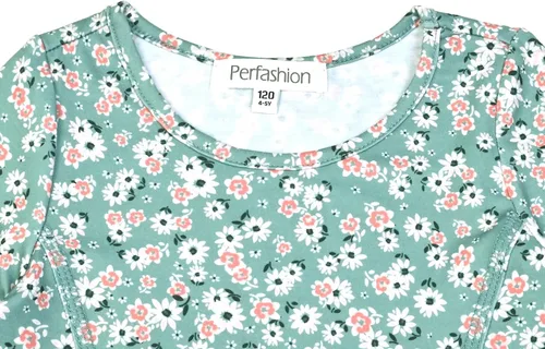 Miniatura 24 de Perfashion Vestidos a juego para niñas y muñecas sin mangas/manga larga, acampanados, faldas de fiesta de unicornio