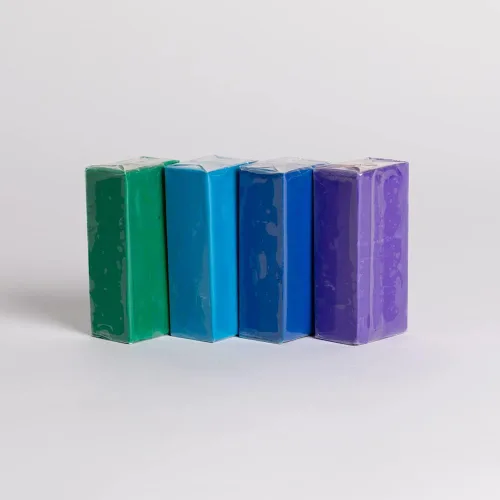 Miniatura 2 de Van Aken Claytoon - Arcilla para modelar – 1 libra (cuatro barras de 4 onzas) – Uso para Claymation, modelos y Stop Motion (frío)