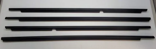 Toyota 4Runner 2010-2019 Molduras para cinturón de puerta delantera y trasera, burlete original OEM OE