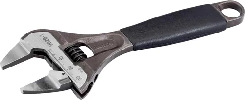 Miniatura 10 de Bahco BAH9031RUS Ergo Llave ajustable de boca grande con mango de goma, 8 pulgadas, acabado de fosfato negro
