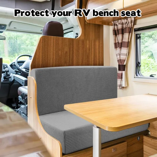 Miniatura 6 de Fundas de sofá de autocaravana, fundas para muebles de caravana, funda de sofá para caravana, funda de muebles de caravana, color gris