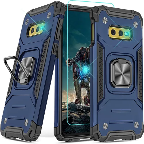 Miniatura 66 de YmhxcY Funda para Galaxy Note 8, funda para Galaxy Note 8 con protector de pantalla curvado 3D, fundas de grado armadura con soporte giratorio