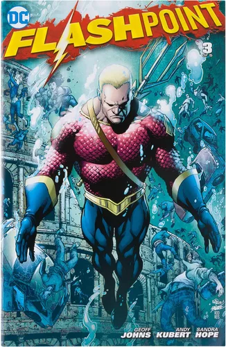 Miniatura 3 de McFarlane Toys - DC Direct Page Punchers Aquaman, figura de 7.6 cm con cómic Flashpoint