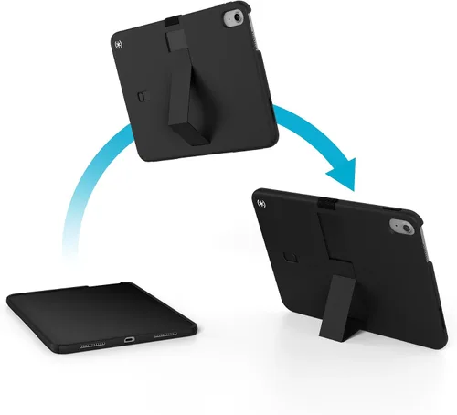 Miniatura 2 de Speck Funda y soporte para tablet iPad de 10.9 pulgadas, resistente a los arañazos, protección contra caídas y soporte de liberación rápida
