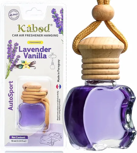 Miniatura 11 de Ambientador para coche colgante de bambú Kabod Difusor de aceites esenciales Aroma verde limpio Neutralizador de olores natural Fragancia