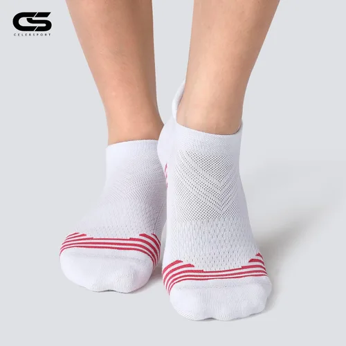 Miniatura 4 de CelerSport - Calcetines deportivos de corte bajo para mujer 6