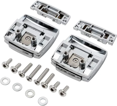 Miniatura 6 de TCT-MOTORPARTS Pestillos de equipaje Tour para Harley 1980-2013 touring Street Electra Road Glide Ultra Classic