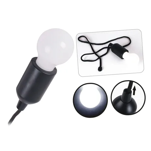 Miniatura 3 de VANZACK 4 unids bombillas LED tira cable luz LED tira de luz colgante bombilla LED tira de alambre cordón bombilla negro LED colgante luces