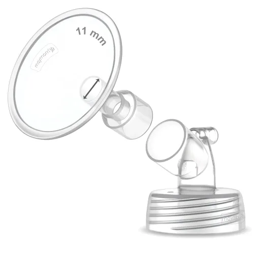 Miniatura 24 de Maymom Brida ancha compatible con bomba Spectra S1 S2, 0.748 in, 1 unidad Una brida transparente
