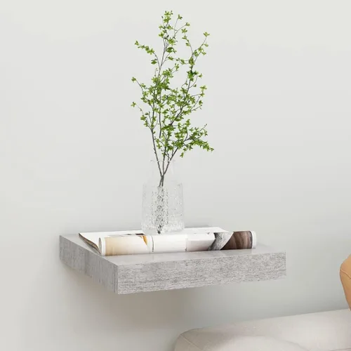 Miniatura 128 de Estantes flotantes de pared, juego de 4 estantes decorativos para montar en la pared, estante colgante con soportes invisibles para decoración