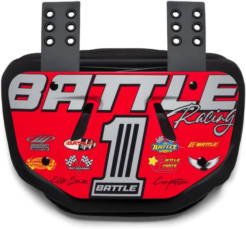 Miniatura 41 de Battle - Placa trasera de fútbol Payaso Blanco/Rojo