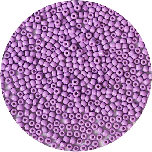 Miniatura 47 de Bala&Fillic Cuentas de semillas de color blanco de 0.157 pulgadas, aproximadamente 1200 piezas/3.53 oz en bolsa, 6/0 cuentas de vidrio para hacer
