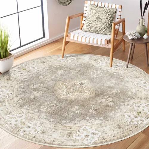 Miniatura 82 de Alfombra Verde MUJOO de 8'x10', Alfombras de Área para Sala de Estar, Alfombras Lavables, Alfombra Grande de Área, Alfombra Boho de Área de 8'x10