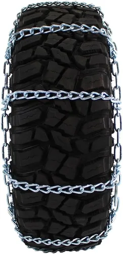 Miniatura 2 de Quality Chain Cadenas de neumáticos estilo leva de enlace de carbono de base ancha para camiones ligeros (3210QC)