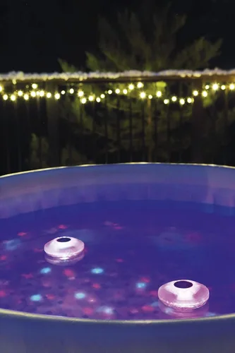 Miniatura 5 de Accesorio de luz flotante LED Flowclear para piscina Cuenta con 5 modos