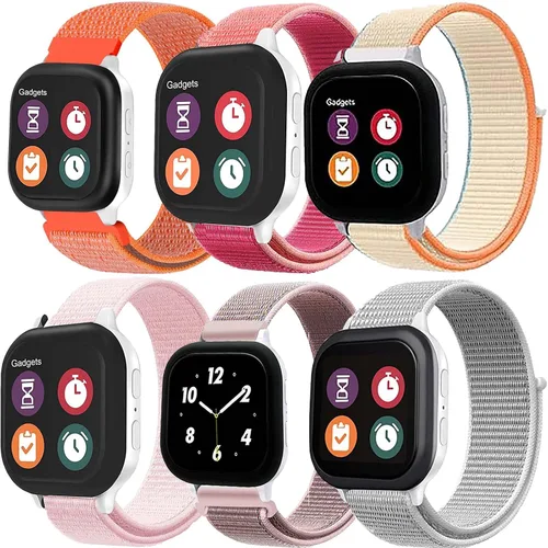 Miniatura 17 de Sport Loop Band Compatible with Apple Watch Band 49mm 46mm 45mm 44mm 42mm 41mm 40mm 38mm Nylon Women Men Stretchy Braided Replacement Wristband for