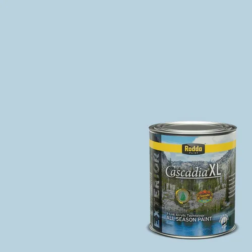 Miniatura 119 de Rodda Paint CASCADIA XL - Pintura satinada e imprimación para exteriores en uno, cuarto de galón, idea abstracta
